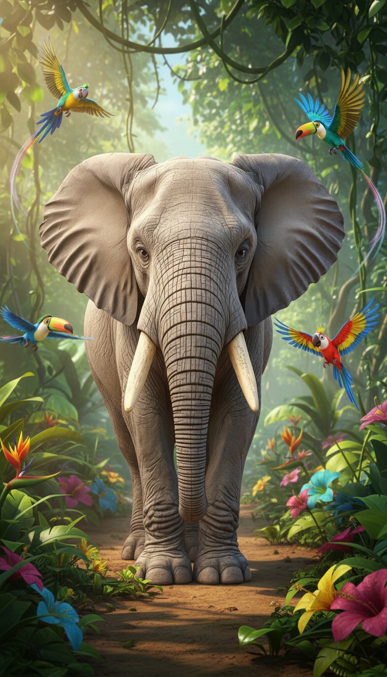 नन्हे हाथी की सीख