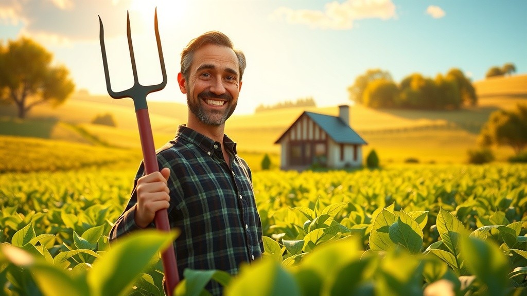 The Farmer and His Two Dogs: A Tale of Strength and Wit