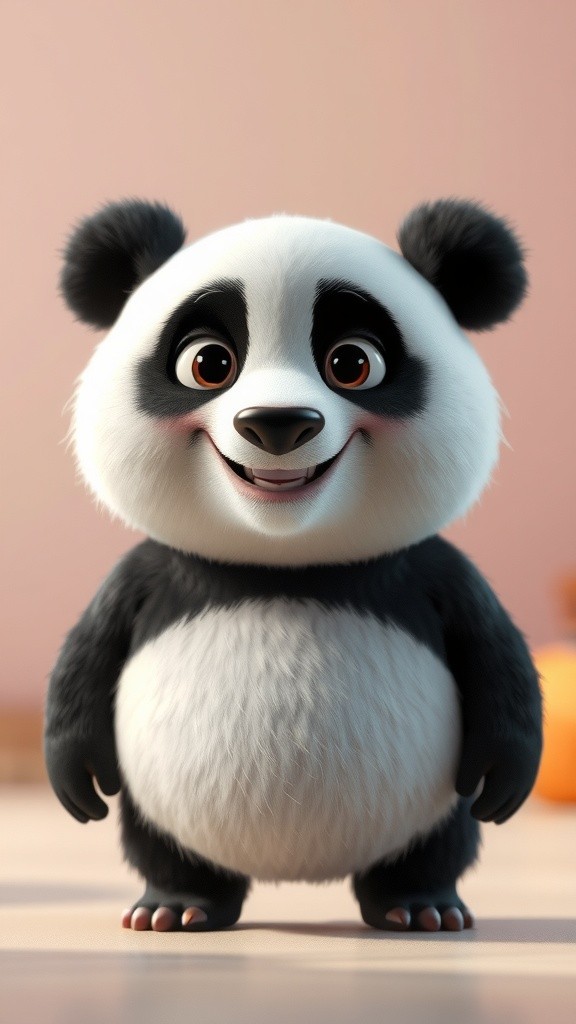 A Starry Adventure with a Baby Panda!