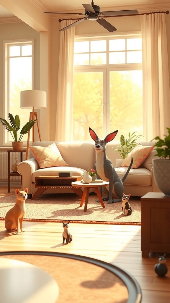 A Cat's TV Time: The Role Reversal