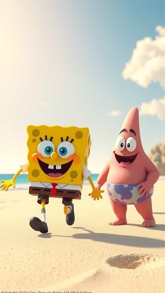 Petualangan Kue Kelapa SpongeBob dan Patrick