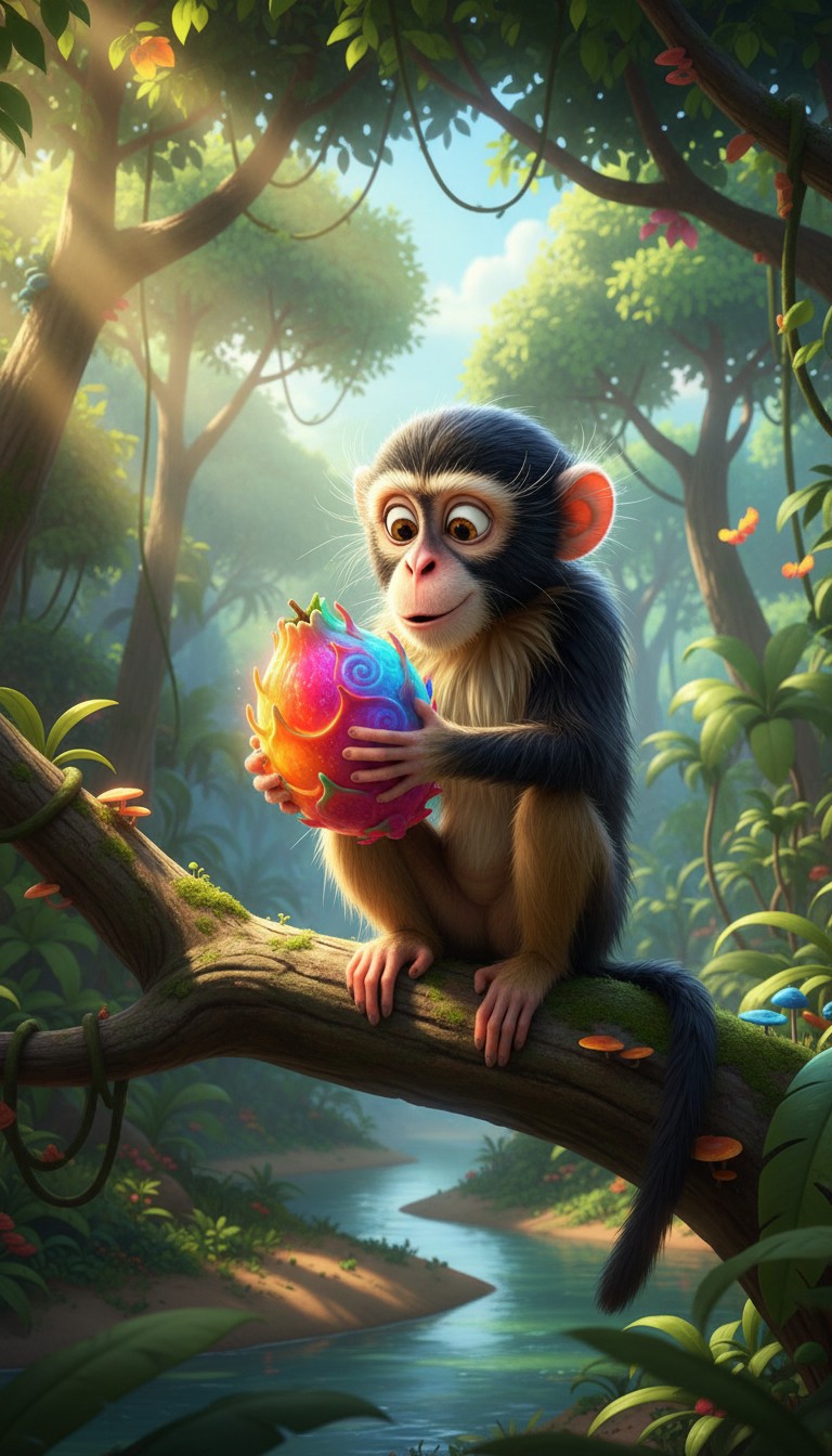 Jungle Friends: Monkey and Crocodile Adventure