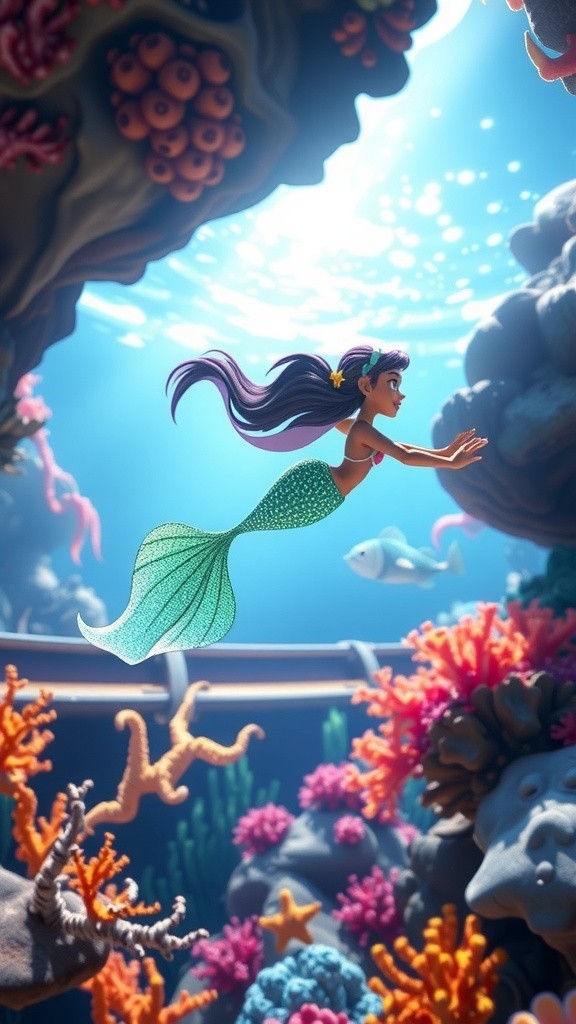 Luna: The Mermaid Who Helped Everyone