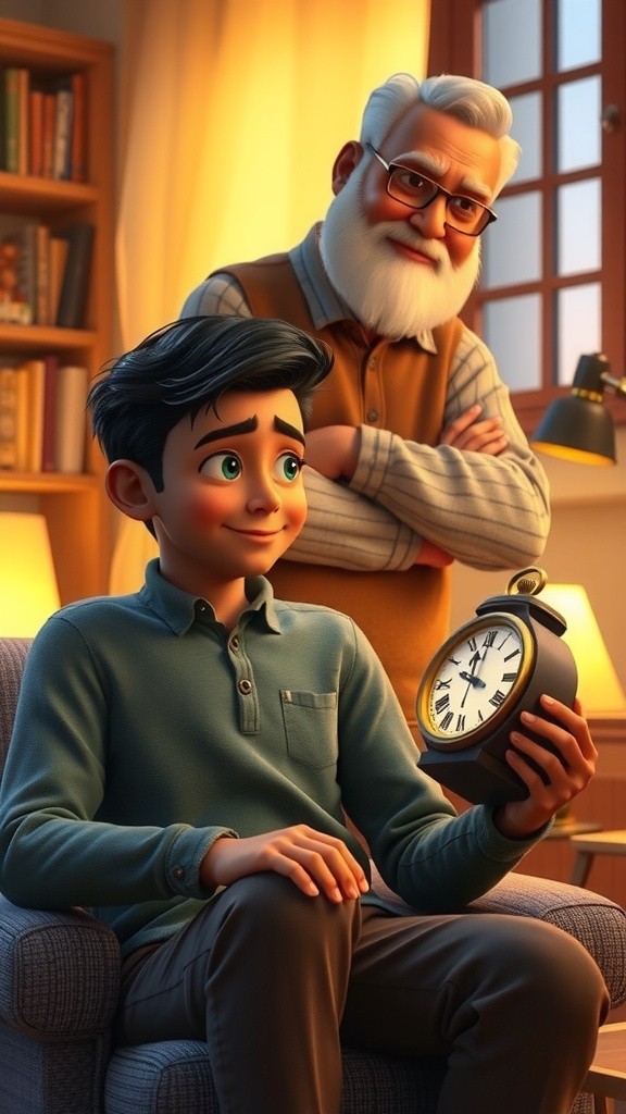 सच्चाई का समय: अद्विक की घड़ी