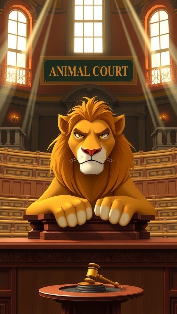 Animal Court Showdown: Justice ROARS!