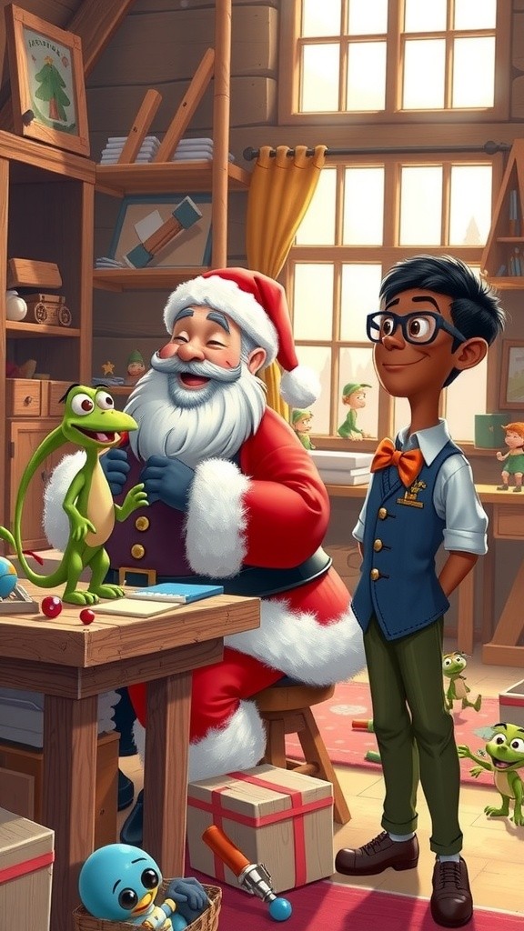 A Magical Christmas Ride with Santa!