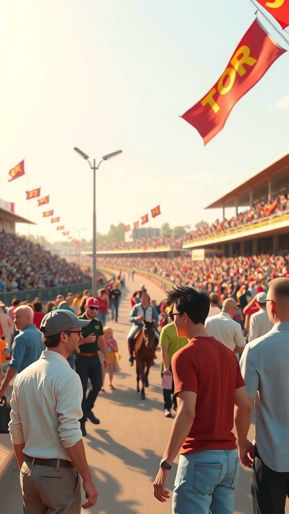 Horse vs Giraffe Race Final Round