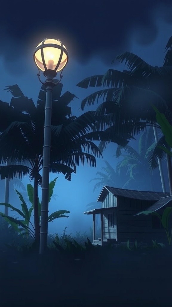 Malem Mencekam di Desa Terpencil