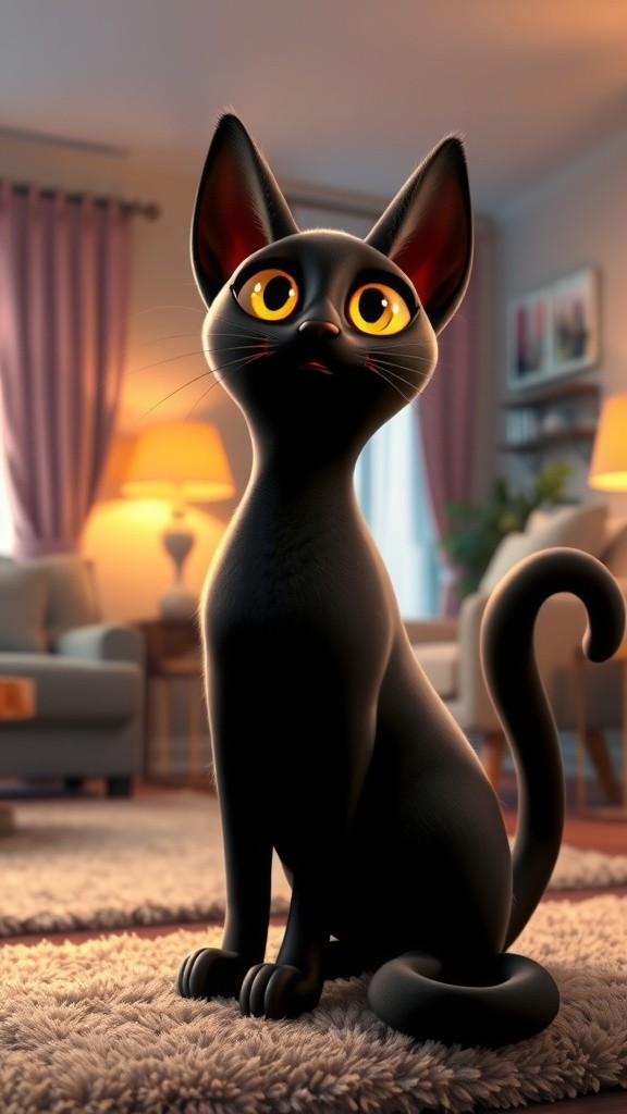 From Darkness to Light: The Journey of a Cat