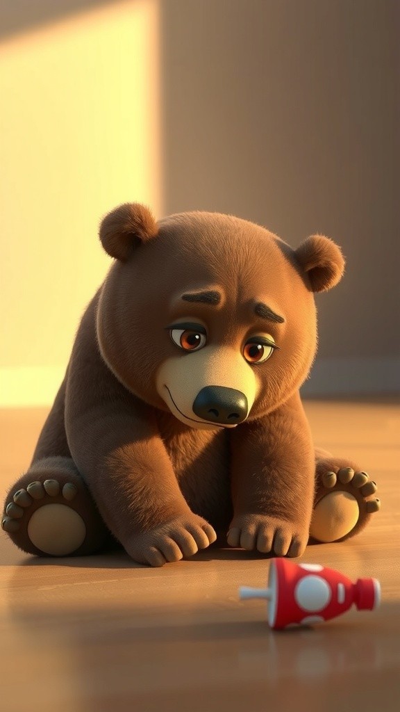 Beruang Mini dan Kelinci Lucu: Tawa dan Persahabatan