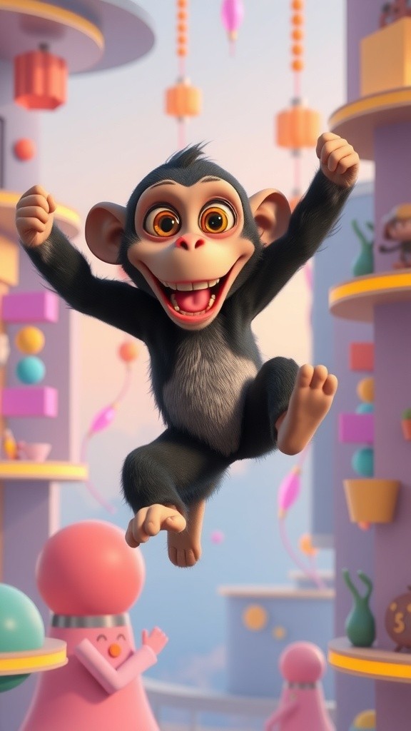 Playful Adventure in Cartoon Land!