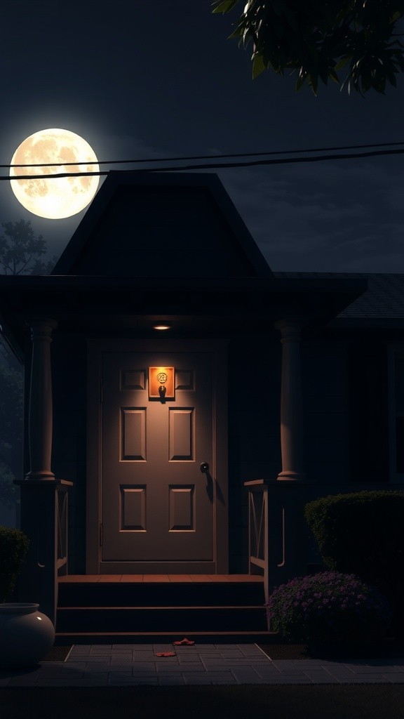 अंधेरे का रहस्य: गीले पैरों के निशान