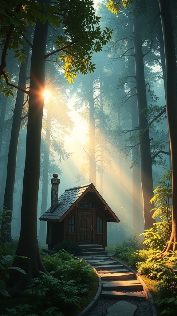 The Woman in the Forest and Her Lost Grandchild