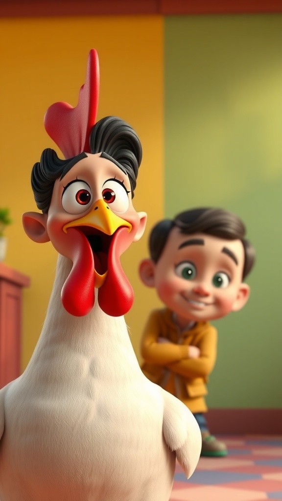 Bapak Joni dan Ayam Berbicara: Kisah Lucu Pocong