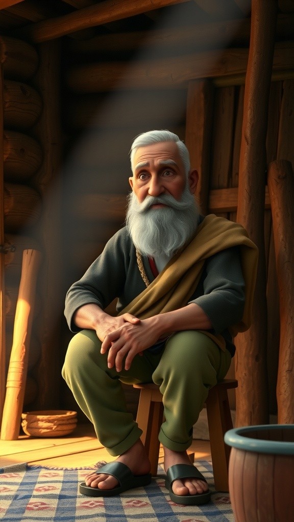 बूढ़े व्यक्ति का खजाना