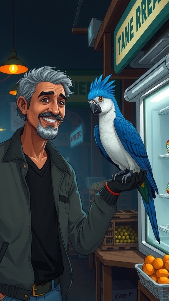 Burung Beo yang Menyesal dan Ayam di Freezer