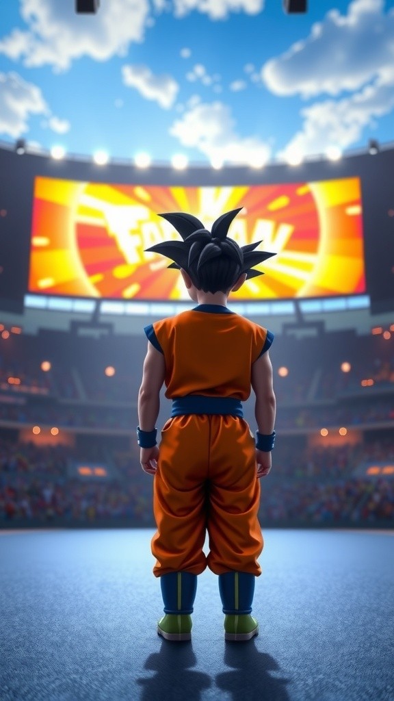 Son Goku's Dance to Lilac