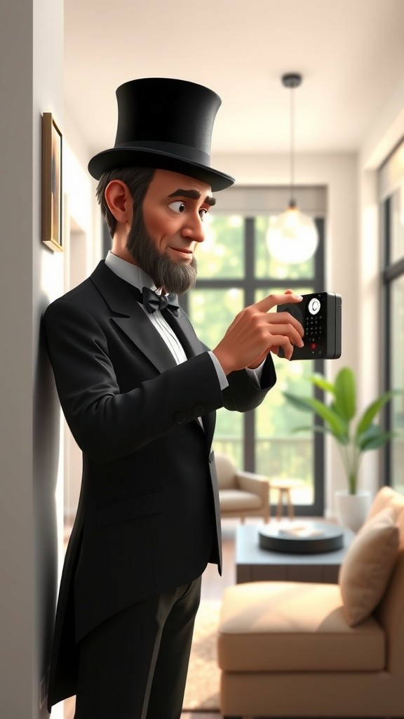 Alarm Canggih dan Kucing Malam