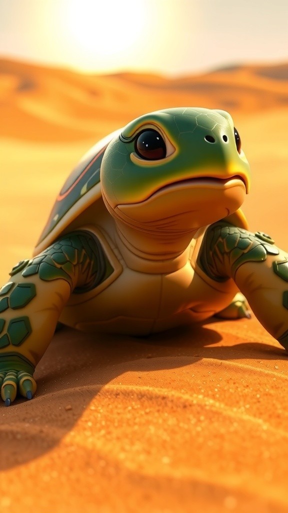 कछुआ और तोते की दोस्ती