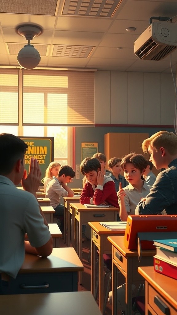 Chaos in Room 12: A Classroom Revolution Begins