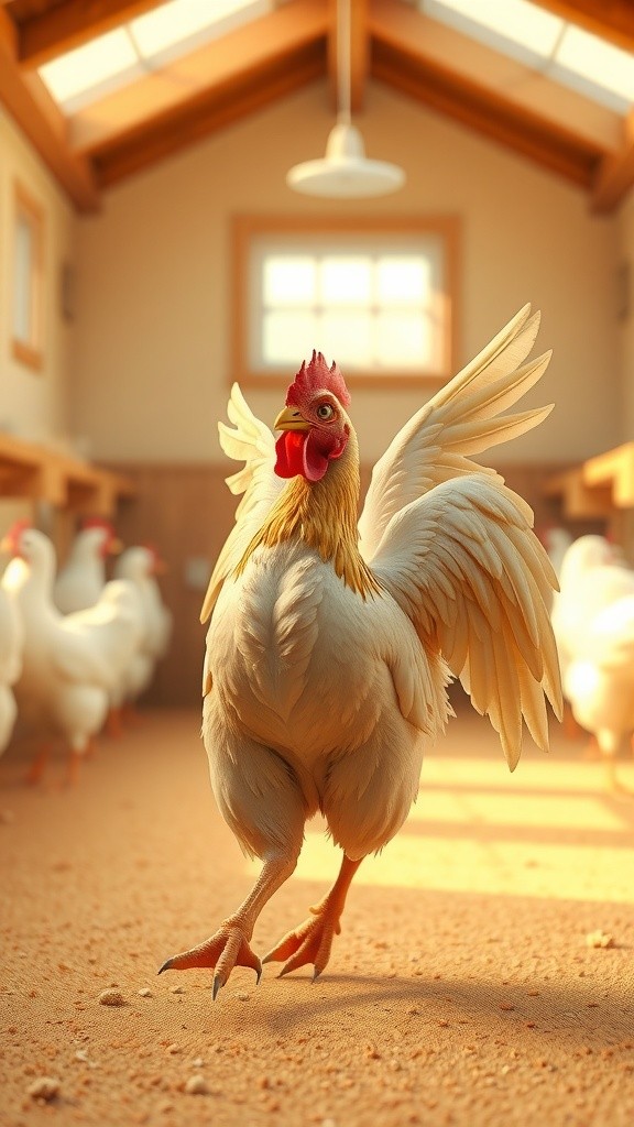 Ayam Takut Bayangan Dinosaurus