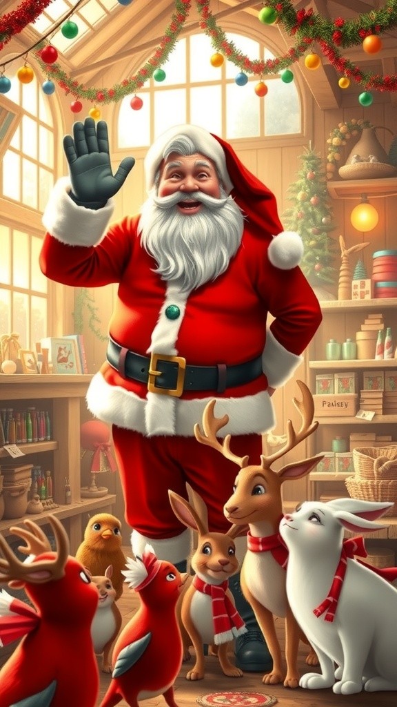 A Magical Christmas Adventure with Santa