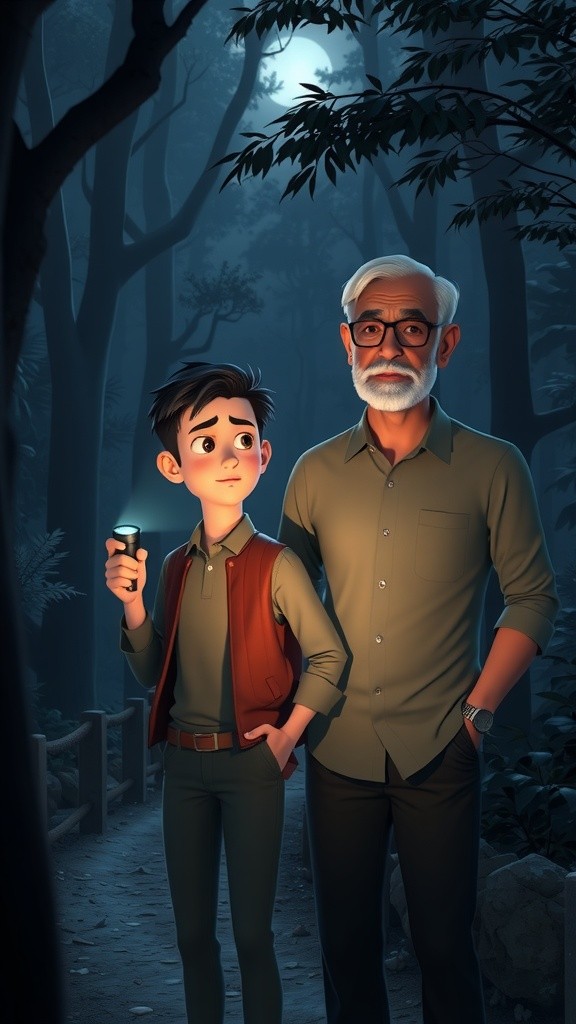 जंगल की रहस्यमय रात