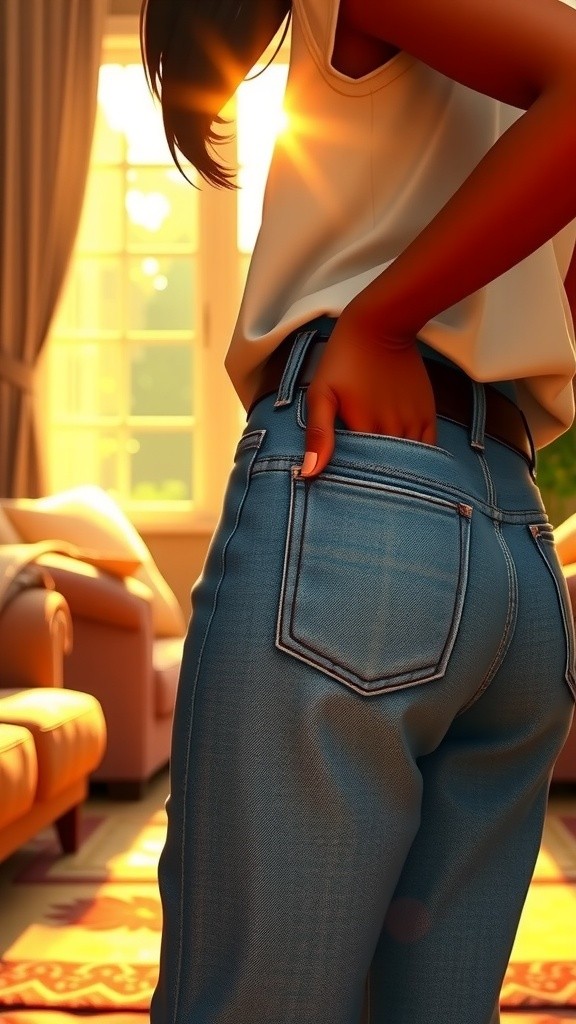 Kunci Hilang dan Celana Jeans Favorit