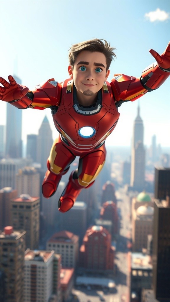 आयरन मैन और स्पाइडर मैन की दुश्मनों से लड़ाई