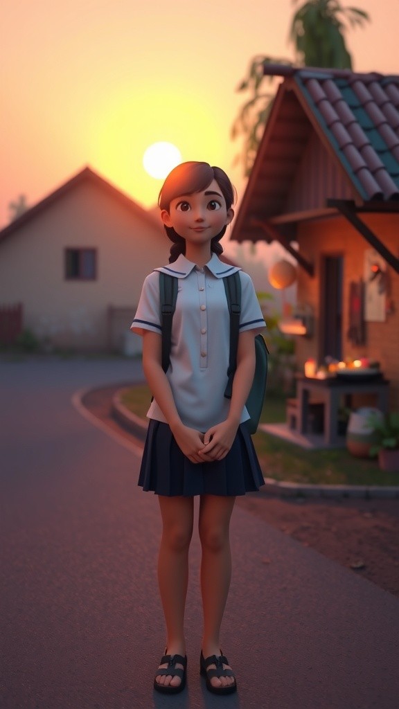 Dira dan Warung Pagi