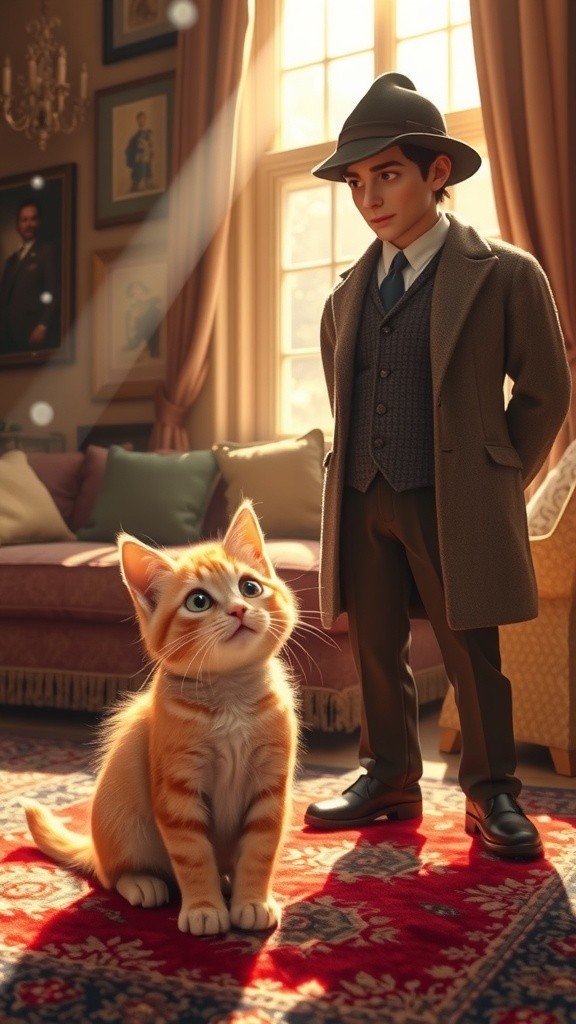 Feline Perspectives: When Humans Have a Bad Day