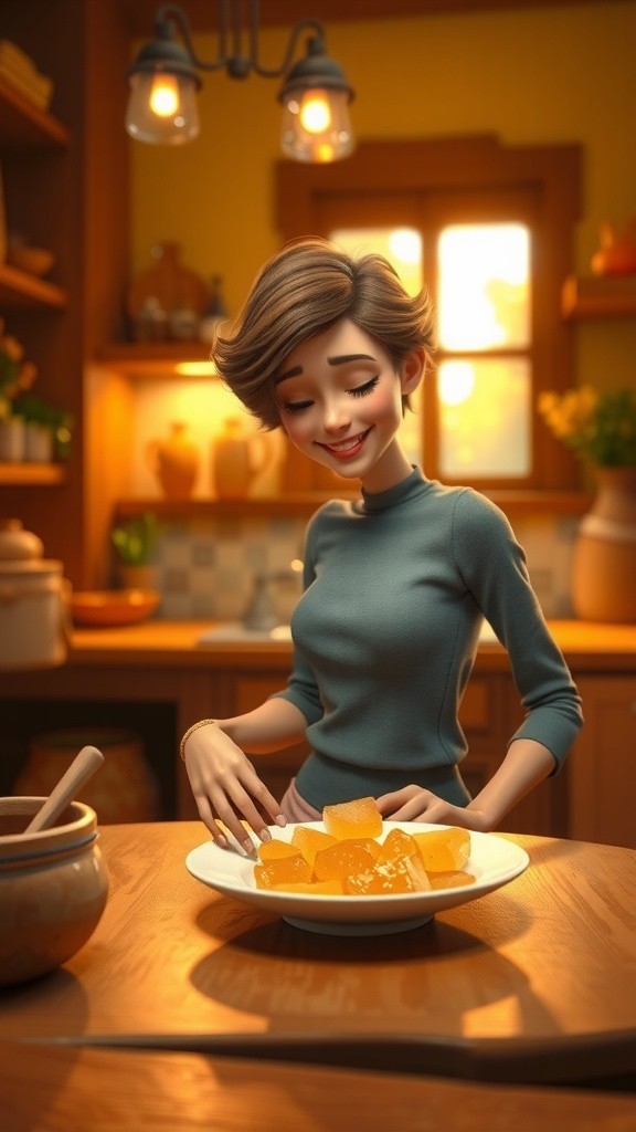 ASMR: Girl Enjoying Honeycomb Delights