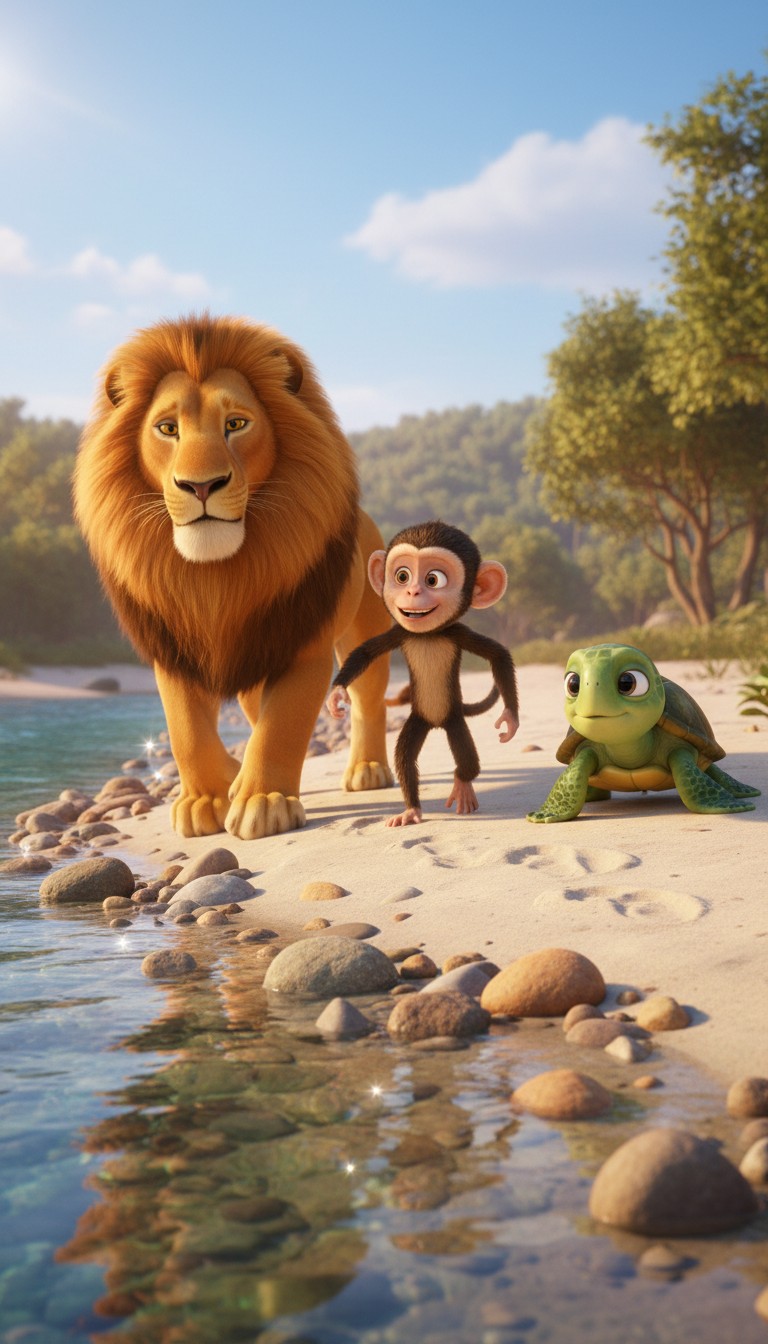 The Magical Discovery by the Riverbank