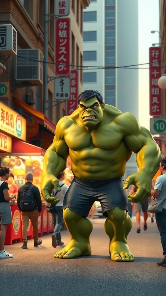 हल्क के मजेदार समोसा सीन