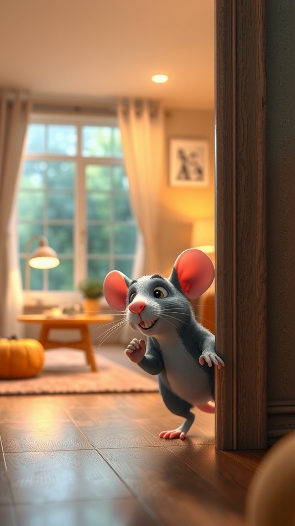 Drunk Mouse Defeats Lazy Cat