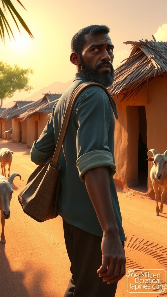 Ghanaian Boy's Struggles