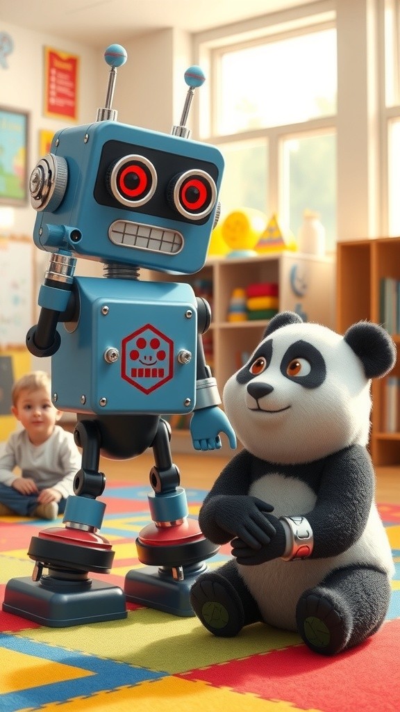 Sparky और बच्चों के साथ AI की मजेदार दुनिया!