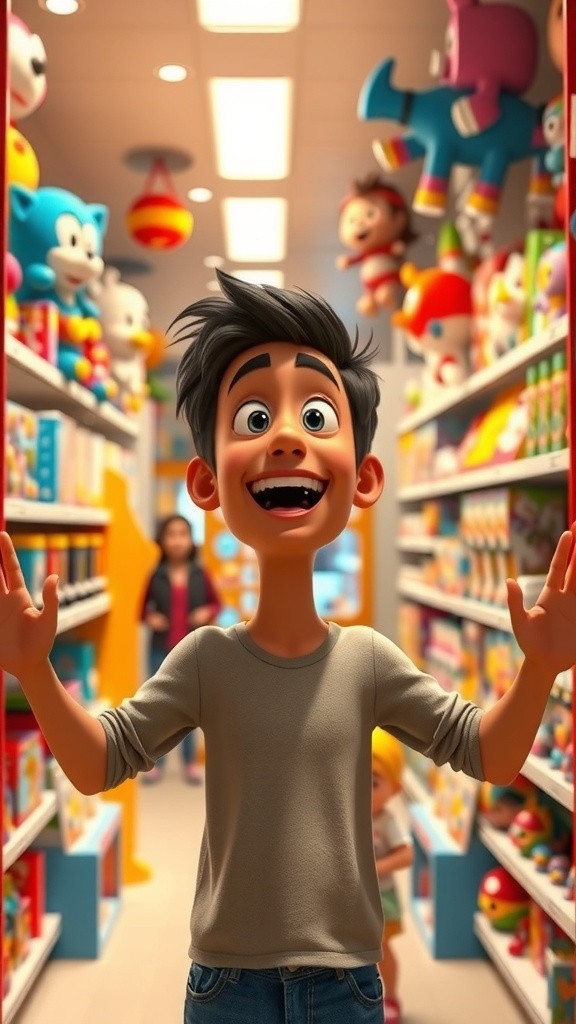 Anak Kecil dan Impian Mainannya