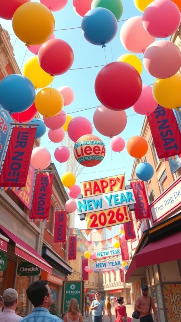 Happy New Year 2026: Cartoon Kids Celebration!