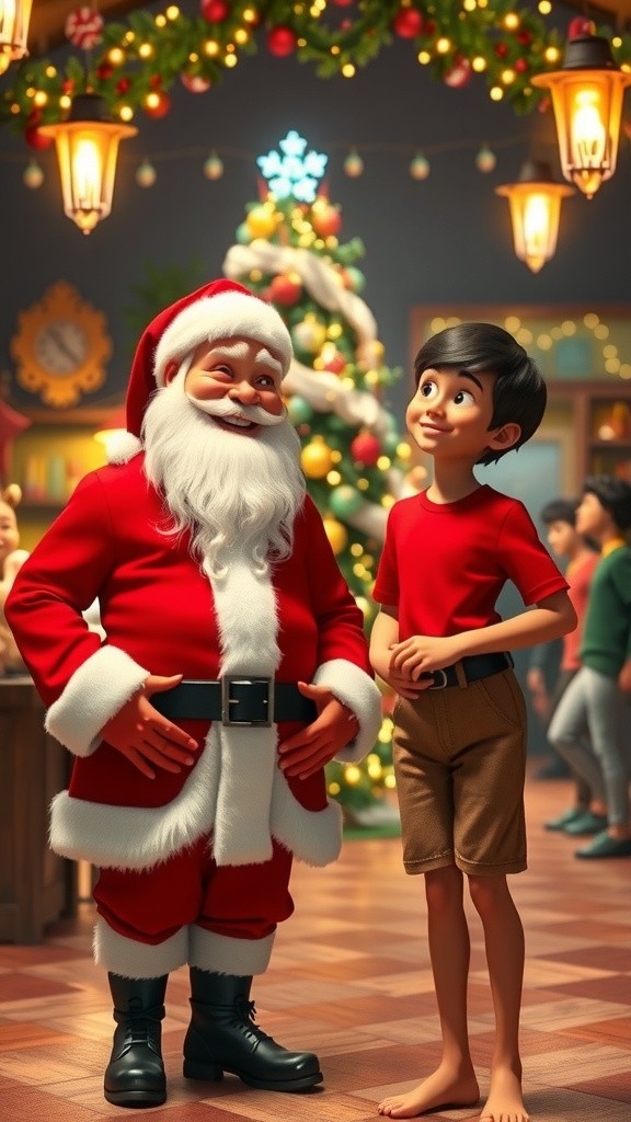 A Magical Sleigh Ride with Santa