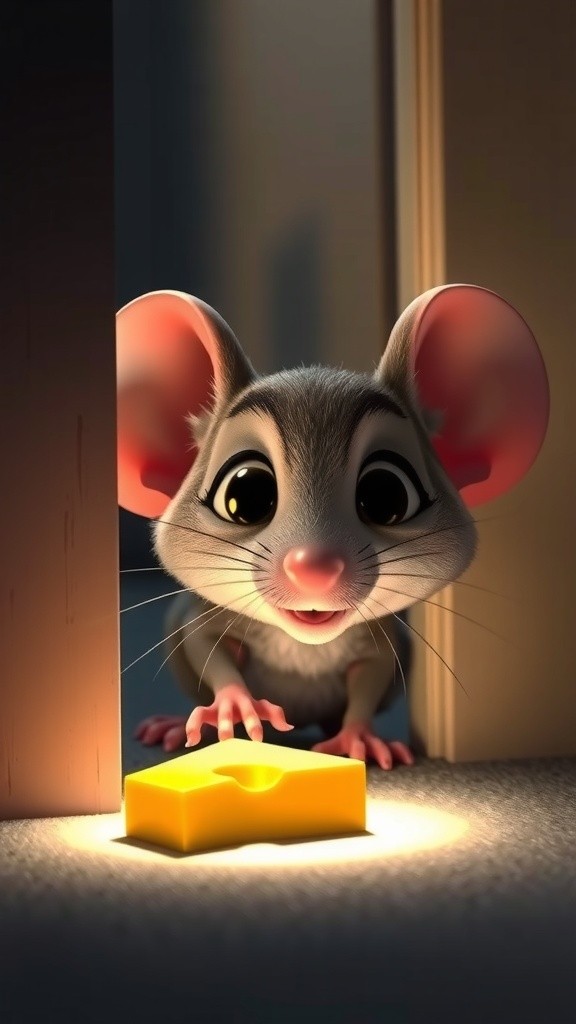 चालाक चूहा: ताकत से बड़ी अक्ल!