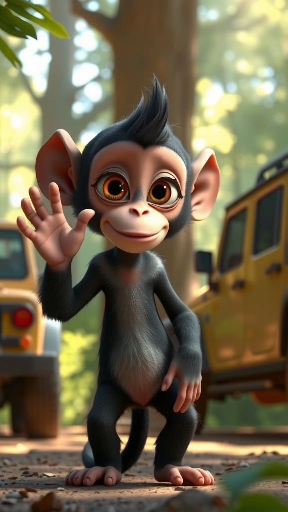 Mickey the Monkey's Zoo Adventure!