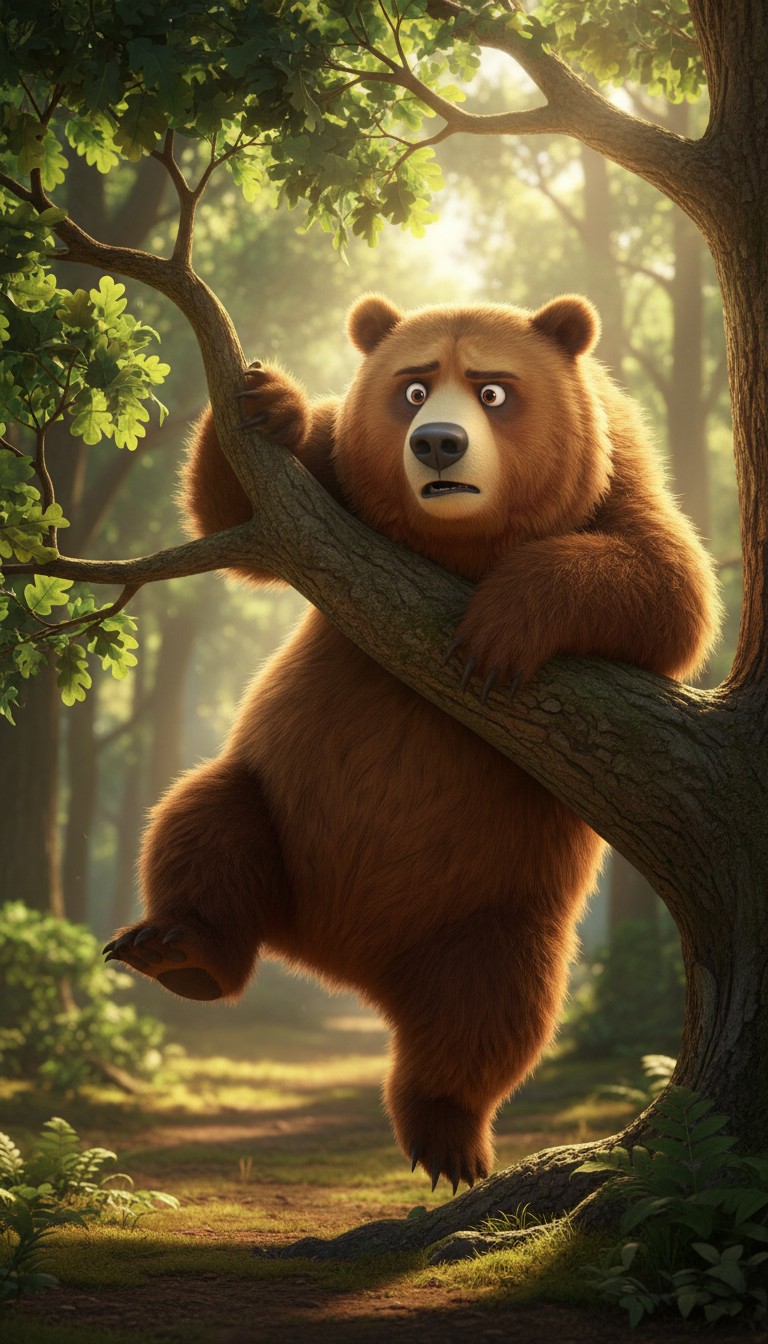 The Beer Stuck in the Tree