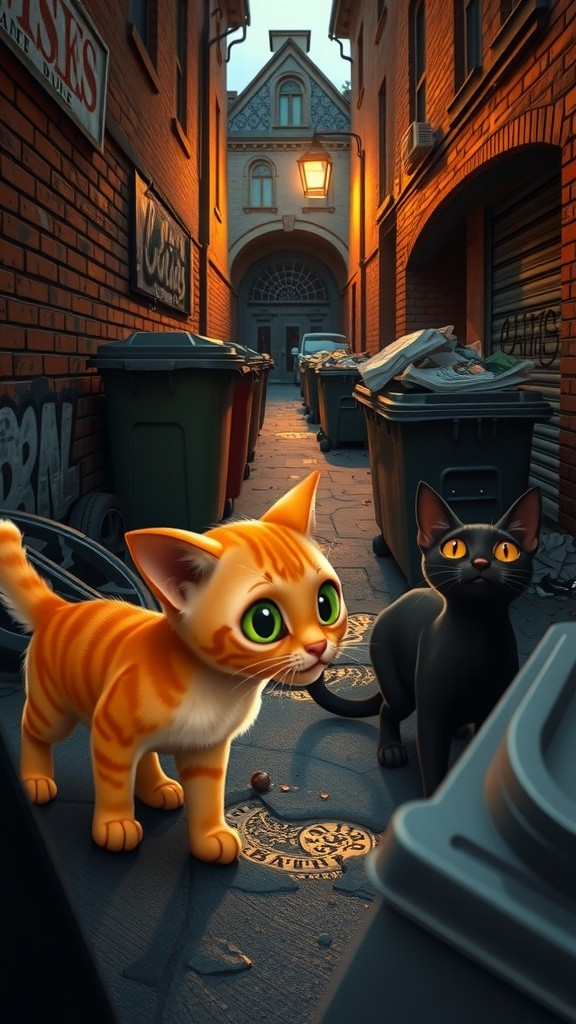 Kekuatan Bersama Kucing Kecil