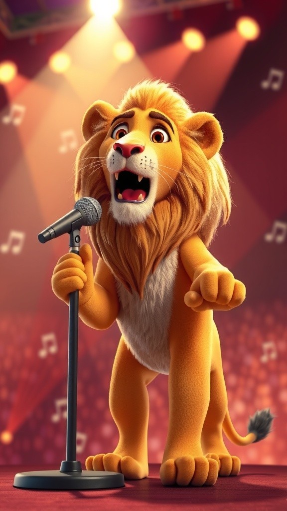 The Roaring Rockers: Lion Starts a Singing Band!