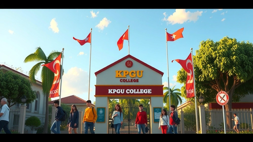 Morning at KPGU College: A Serene Campus Walk