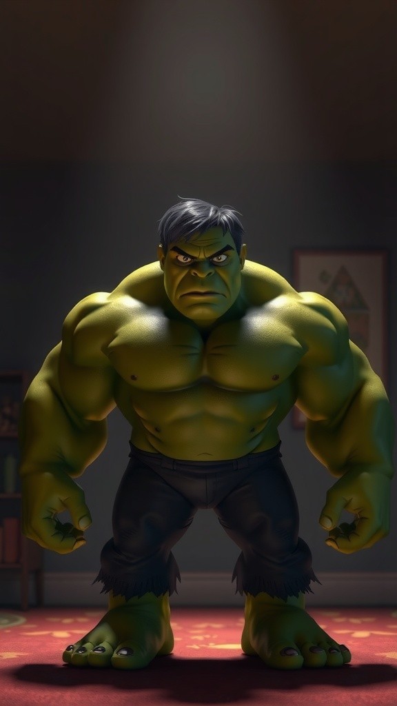 हल्क का परिवर्तन: मेहनत और दृढ़ संकल्प