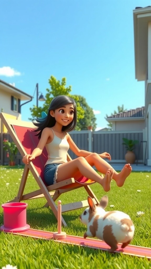 Lomba Lari Hewan: Kucing vs Ayam yang Konyol