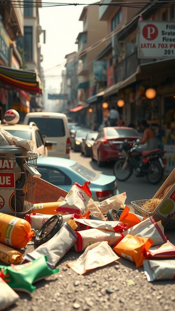 Young Girls Begging for Food in Portharcourt
