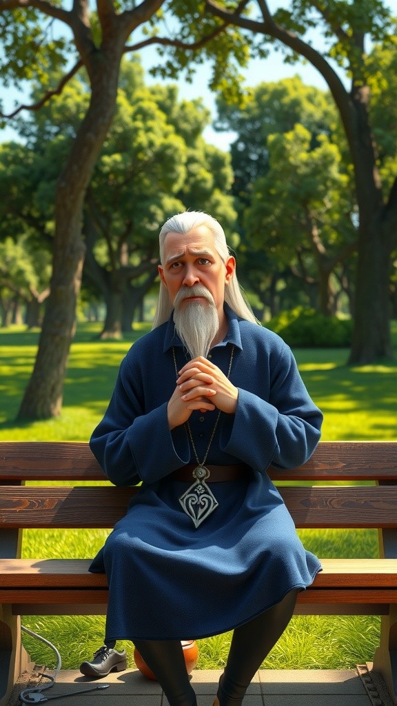 Small Dog Assists 70-Year-Old Uncle to Make Money